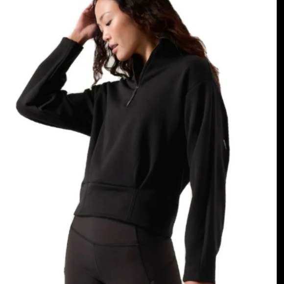 Athleta Altitude Polartec Half Zip Sweatshirt Sz XS - Picture 1 of 7